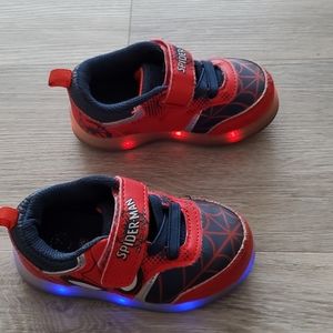 Light Up Spiderman Shoes